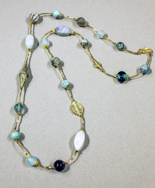 Collier bicône africain-Collier Ethnique